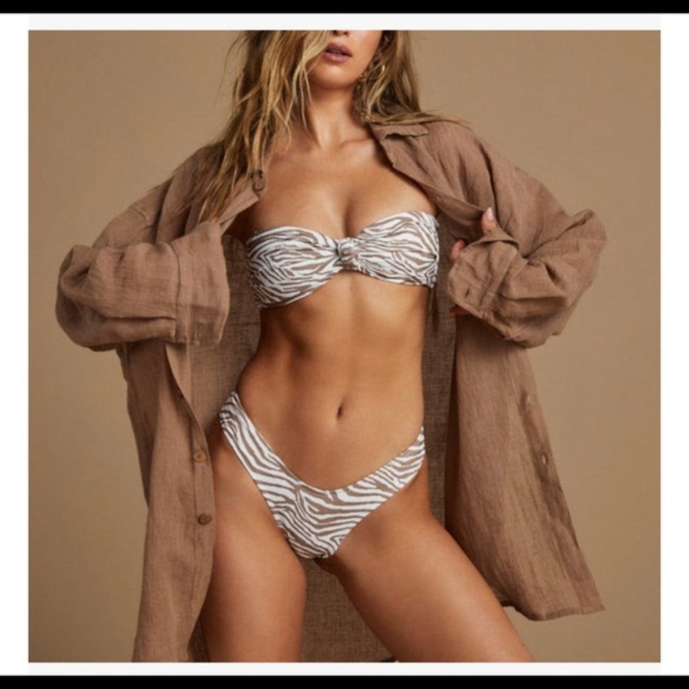 Tan Lines by Sivan Ayla TULUM COVER UP - LATTE - Size 1